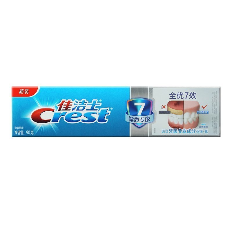 佳洁士(Crest) 健康专家 全优7效 护龈 牙膏 90g (单位:支)
