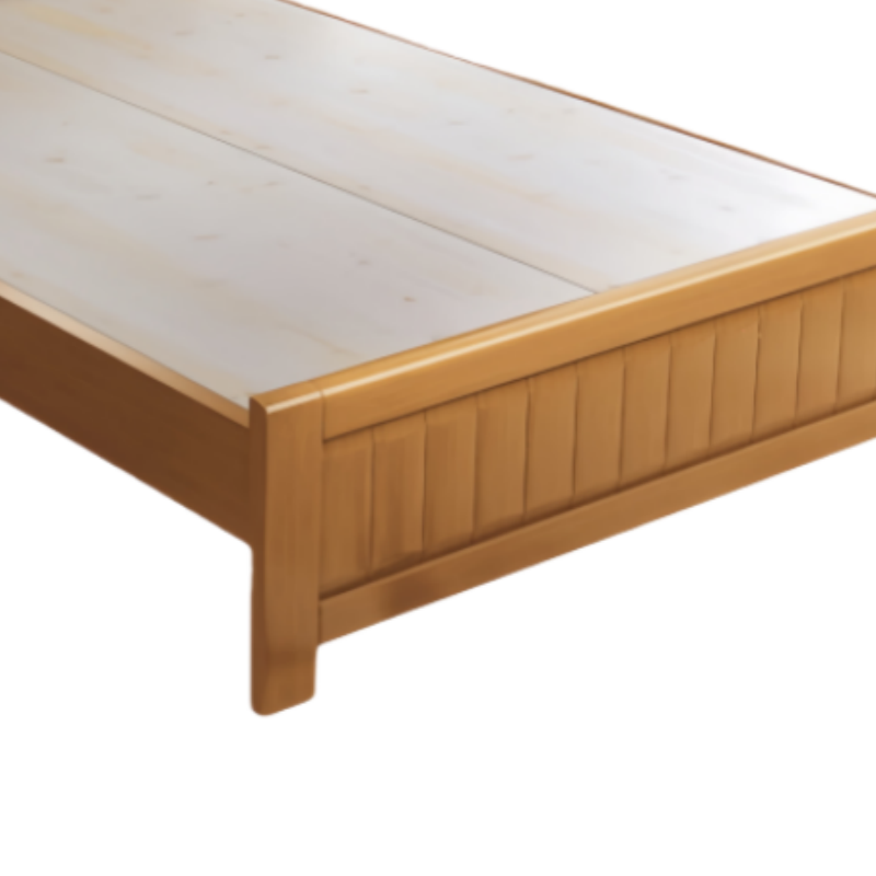 乐琪艺 床含床头柜 实木 套高清大图