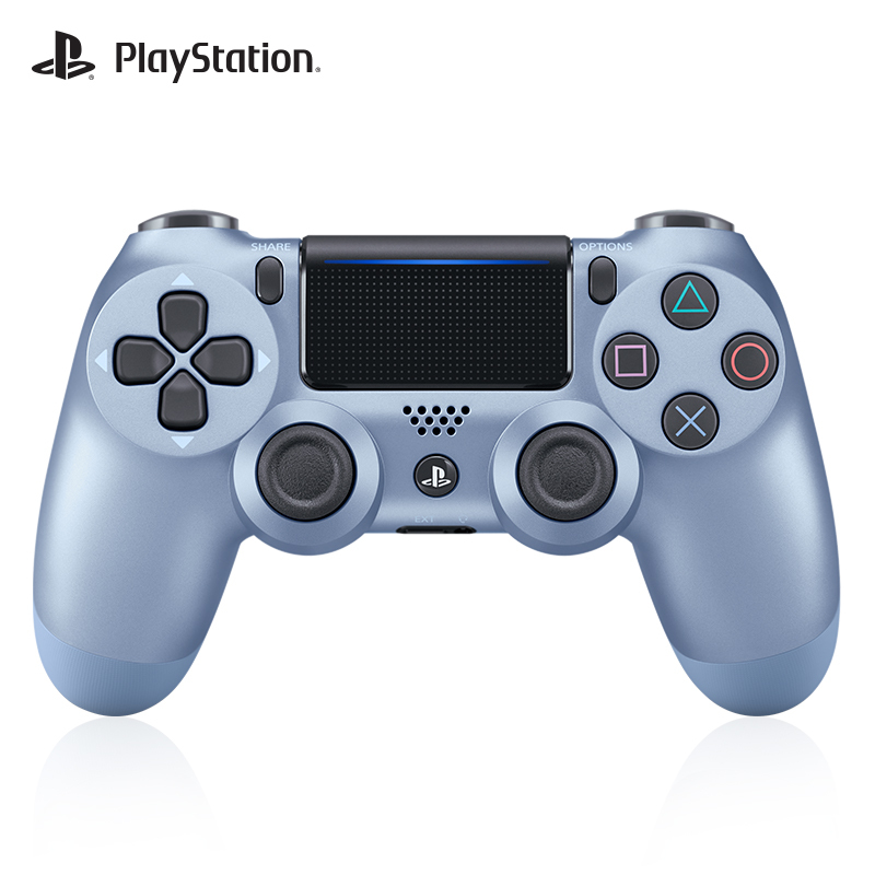 索尼(SONY)PlayStation 4 PS4原装游戏手柄 Pro无线手柄 国行正品 钛金蓝 全新配色