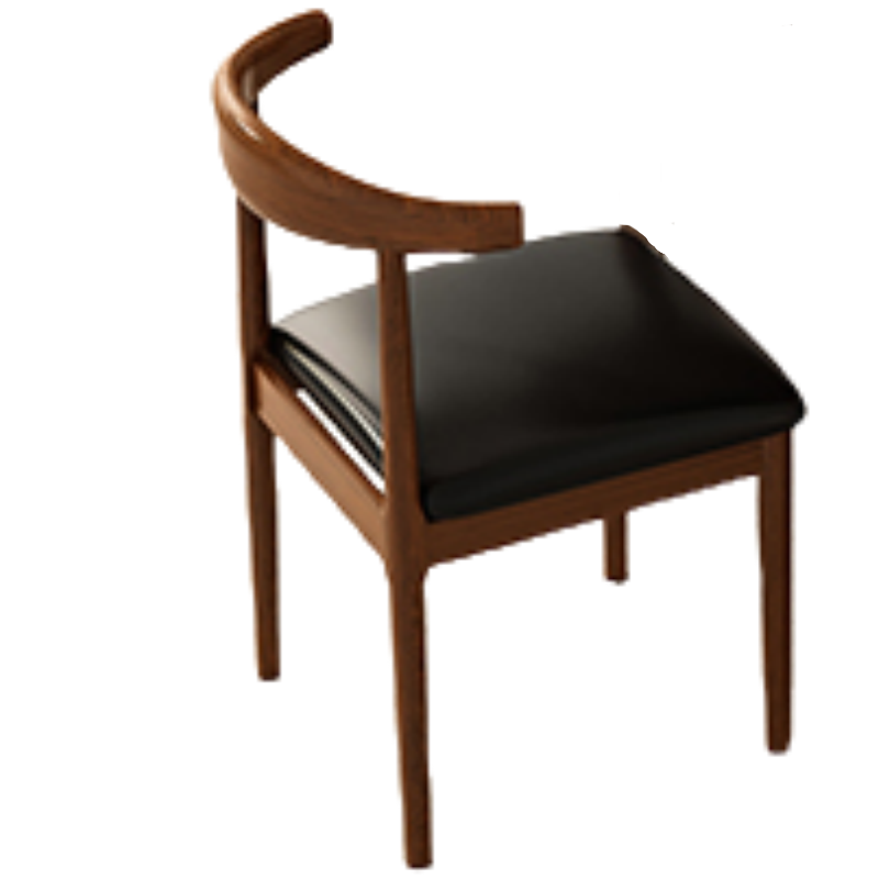 华立伟餐椅牛角椅72cm把高清大图