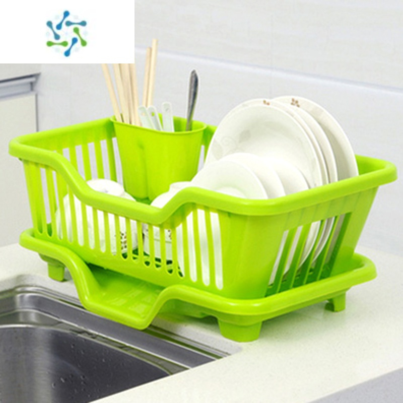 三维工匠厨房用品用具小百货家用收纳架碗筷厨房沥水篮碗盘收纳篮沥水