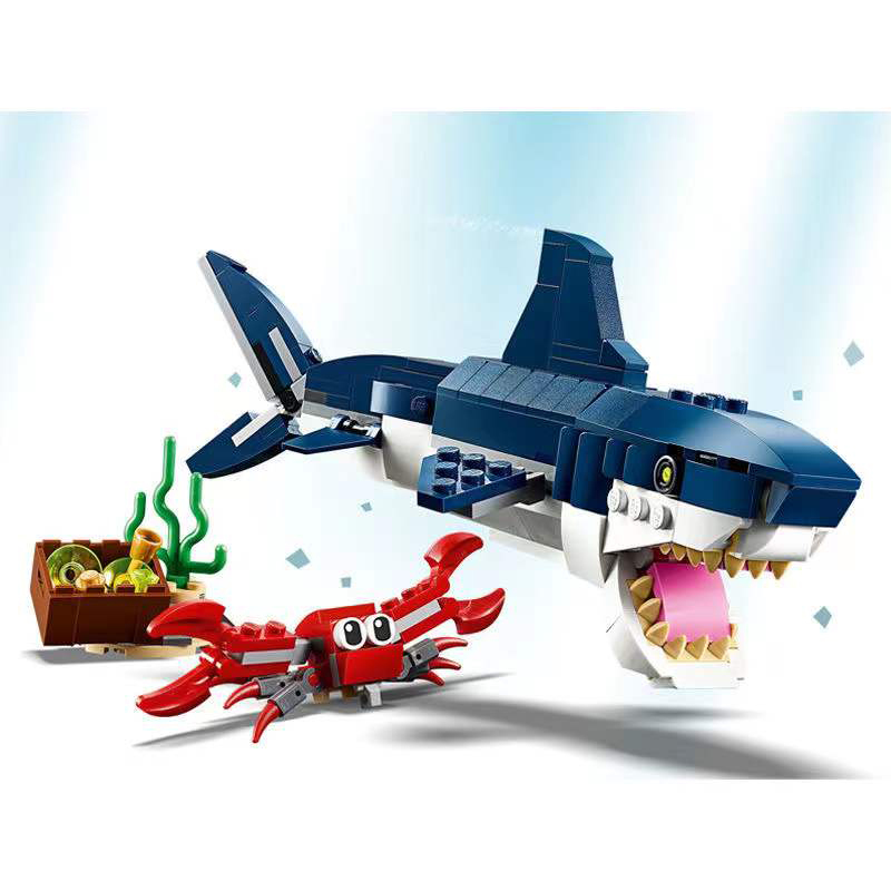 [全球购]LEGO乐高 深海生物建构拼插积木玩具 31088