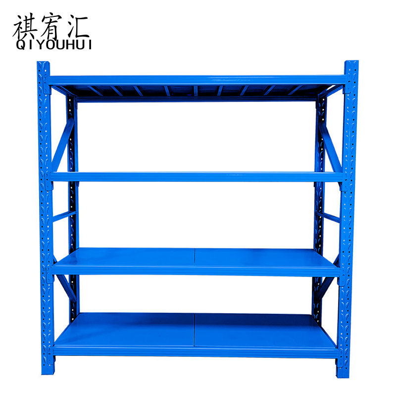 祺宥汇 货架 四层轻型1.5*0.4*2m(200kg) 组高清大图