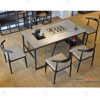 首指（SZ）新中式茶桌椅/茶台/WG-2176-2 原木色