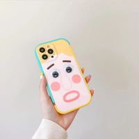 卡绮苹果13手机壳iPhone12新款11promax蓝头发表情包xsmax女款x全包8plus镜头iPhone创意
