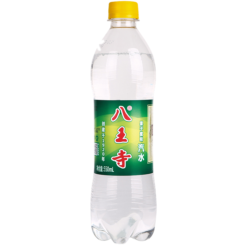 八王寺 果子蜜口味550ml碳酸饮料 东北老汽水