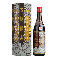 古越龙山绍兴黄酒 香港八年陈酿花雕酒 640ml*12瓶(整箱装)