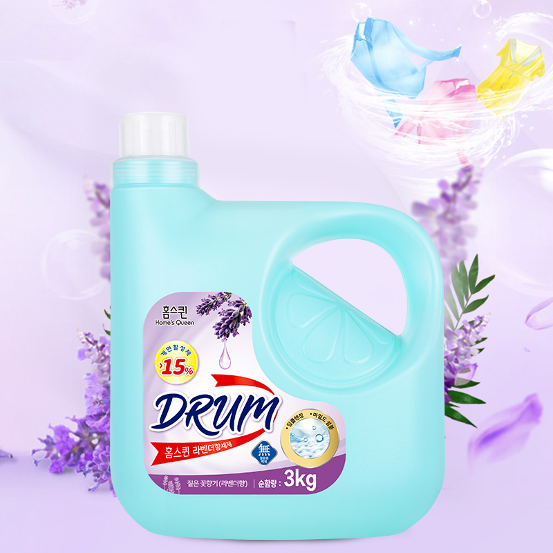虹丝克润 薰衣草香洗衣液3kg高清大图