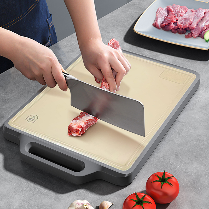 康巴赫康盾系列抗菌不锈钢双面菜板高清大图