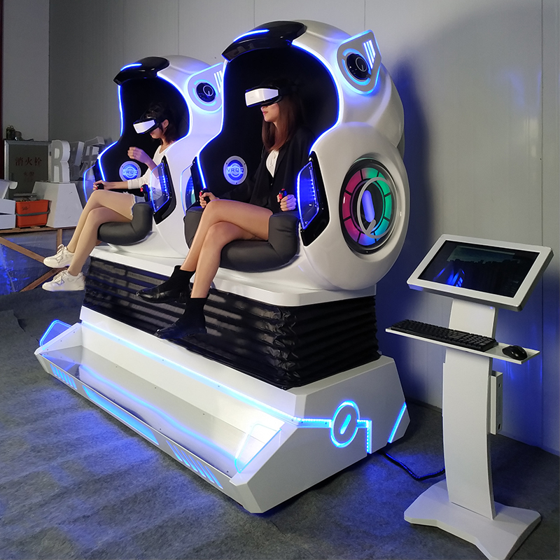 伍贰伍WEW-QQDY体感游戏机VR双人QQ蛋椅虚拟现实训练系统脱敏训练高清大图