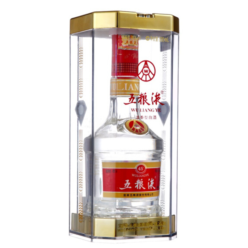 五粮液 45度 500ml*6瓶 箱装 浓香型白酒(2018年-2019年生产随机发货)