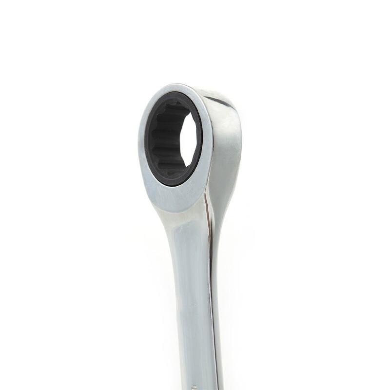 世达(SATA)工具公制全抛光棘轮两用扳手18mm 43211高清大图