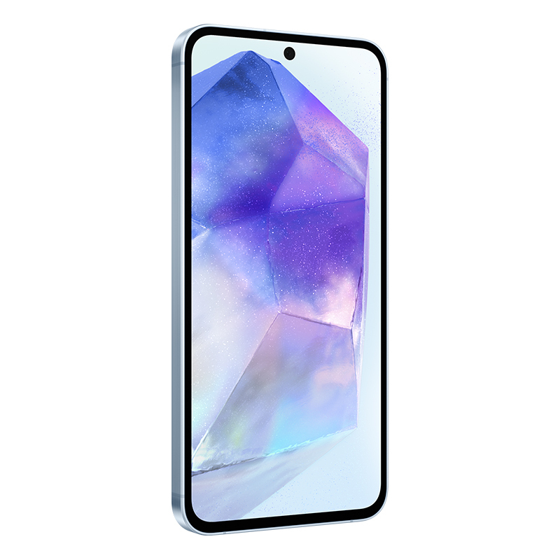 三星 SAMSUNG Galaxy A55 12GB+256GB 浅瓷蓝 120Hz超顺滑全视屏 IP67级防尘防水 5000mAh长续航 深宇蓝 5G手机