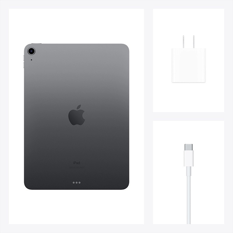 2020新款appleipadair4代109英寸全面屏64gb深空灰色wlan版平板电脑