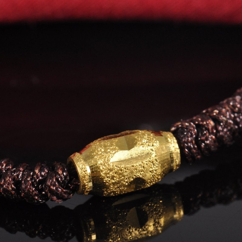 梦克拉mkela足金手链幸运路路通黄金手链足金手链情侣其他手链黄金