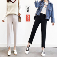 女士打底裤女外穿黑色休闲裤弹力裤子2020新款高腰修身显瘦女裤小脚裤子