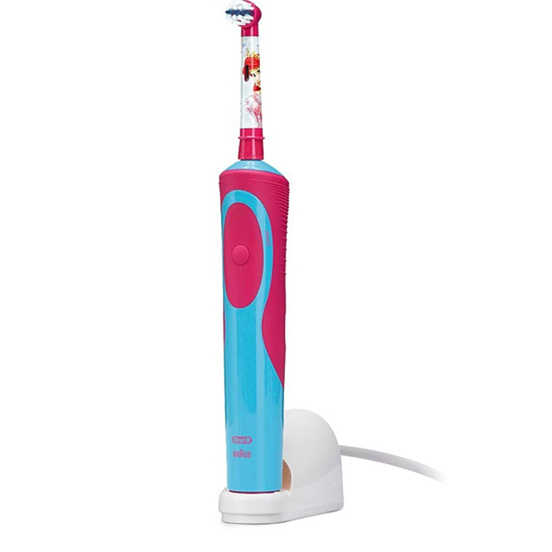 [柔软刷头]博朗 BRAUN 欧乐B(Oralb)D12.513k 儿童电动牙刷 充电式 清洁护龈 白雪公主