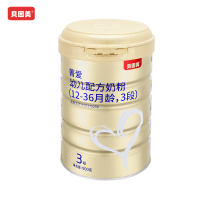 贝因美金装(菁爱)爱+幼儿配方奶粉3段奶粉900g 1罐