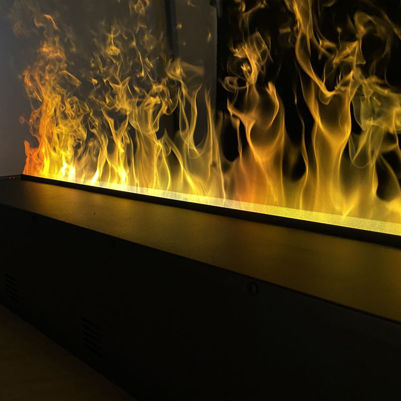 森美人d雾化壁炉仿真火焰电子蒸汽壁炉家居加湿装饰嵌入式隔断假火焰