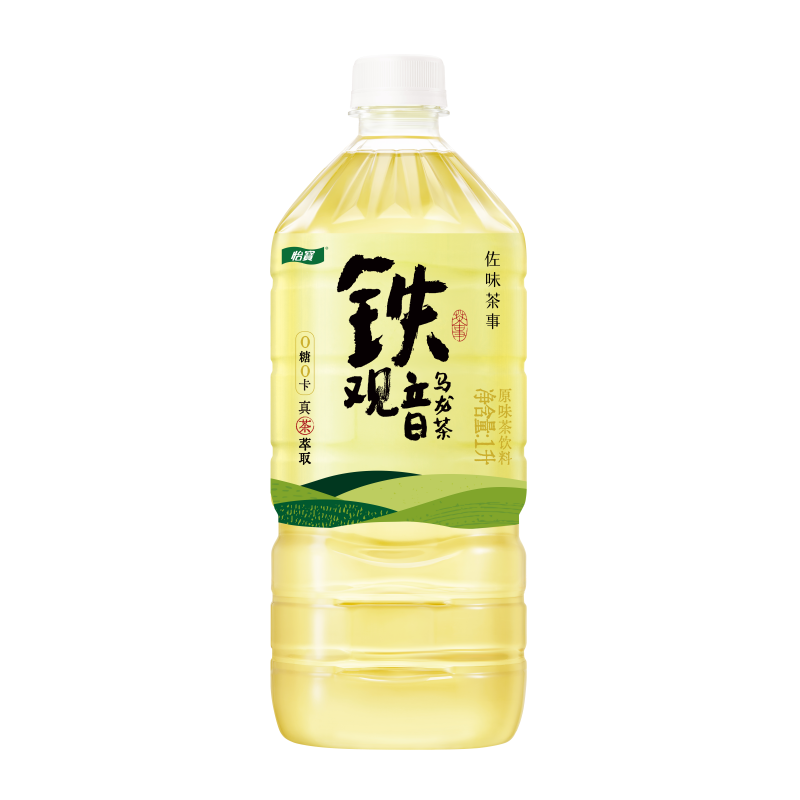 怡宝铁观音乌龙茶饮料1L*8瓶茶香浓郁即饮无糖健康茶饮料高清大图