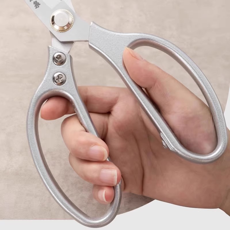 张小泉厨房剪刀家用不锈钢鸡骨剪高硬度锋利烤肉剪多功能杀鱼剪子8138高清大图