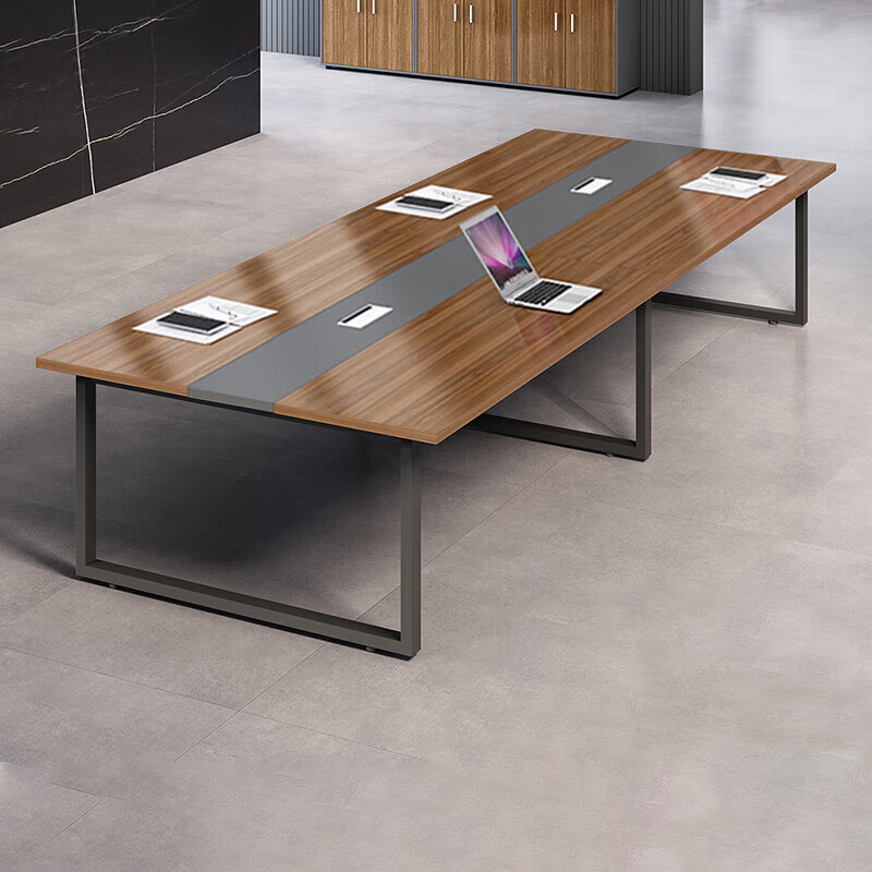 臻远ZY-HYZ-Z17 现代简约会议桌洽谈桌工作台高清大图