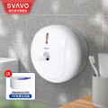 瑞沃（SVAVO）免打孔中心抽大卷纸盒酒店厕所卫生间省纸盒商用壁挂式防水纸巾盒 PL-151066灰色单位：个