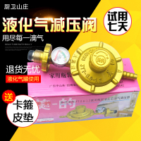 煤气罐阀 液化气瓶减压阀家用0.6安全防爆煤气灶正品低压阀开关顶尚威廉