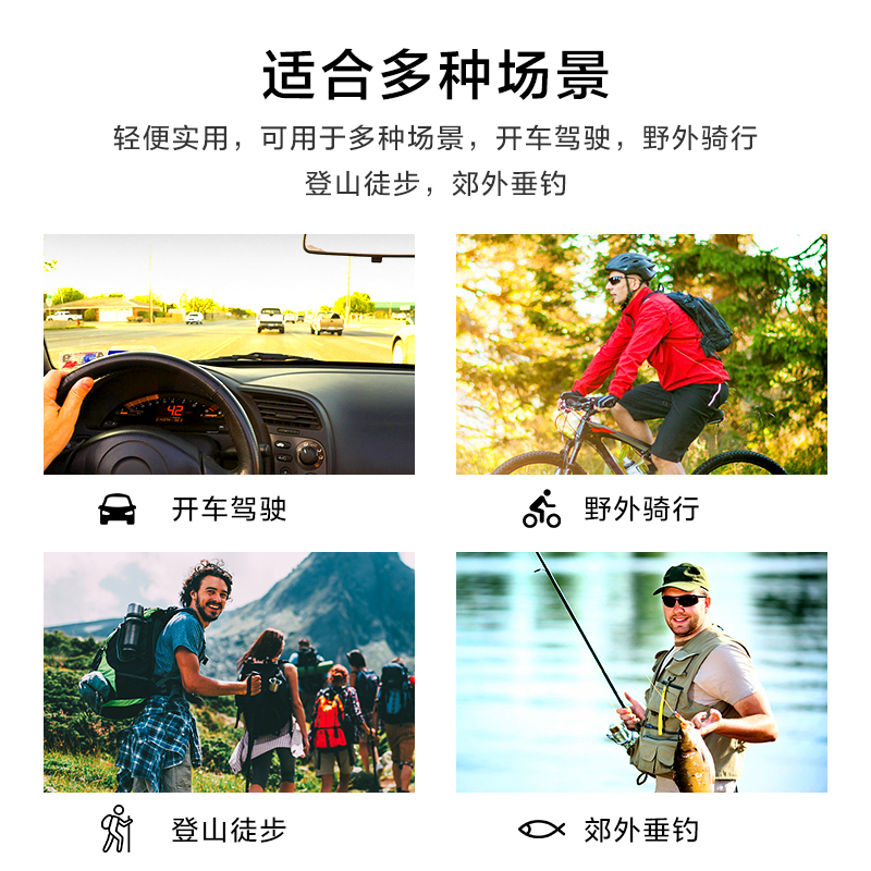普莱斯(Pulais) 近视眼镜夹片高清偏光墨镜夹片男 日夜两用开车驾驶夜视钓鱼偏光太阳镜夹片 JP003