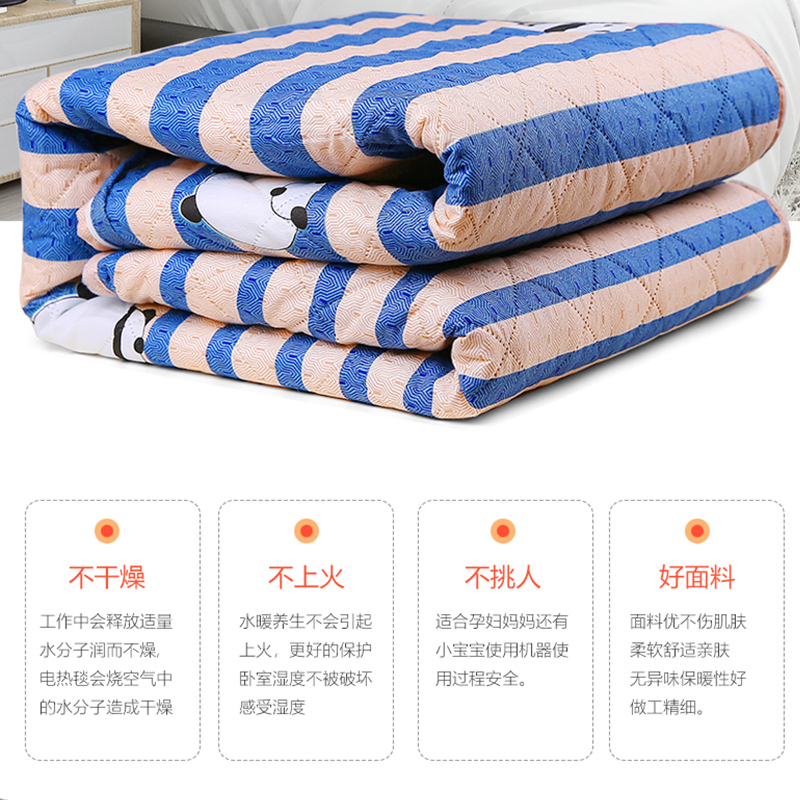 荣事达(Royalstar)电热毯R2607单人人电褥子(1.5*0.8米)电热褥 安全调温保护电褥毯 除湿排潮高清大图