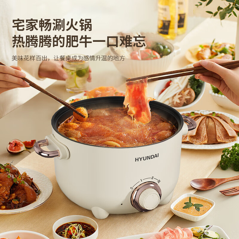 HYUNDAI JZ-22A 电热锅(电火锅) 300*240*195mm2.5L (单位:台)高清大图