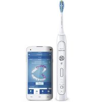 飞利浦（PHILIPS）电动牙刷 声波护齿型充电式电动牙刷 HX9192/01 智能口腔清洁