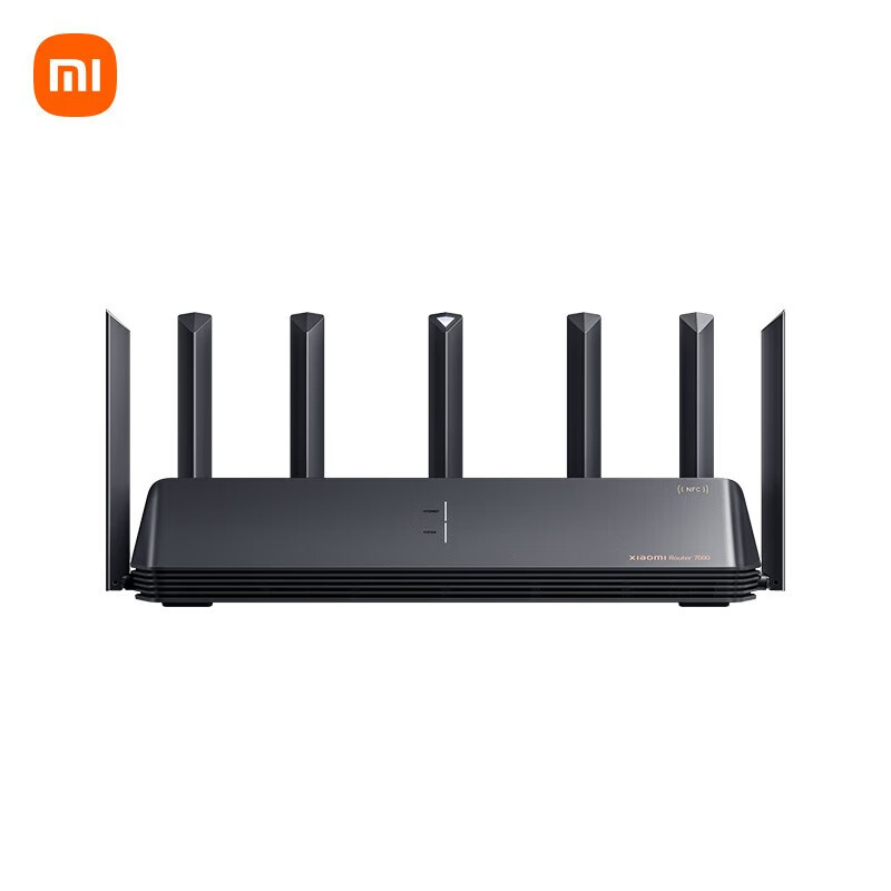 小米Xiaomi路由器7000 高通企业级芯片 8路信号放大器 1GB大内存 NFC碰碰连 Mesh智能组网高清大图