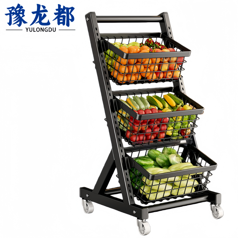 豫龙都 落地置物架 三层 个高清大图