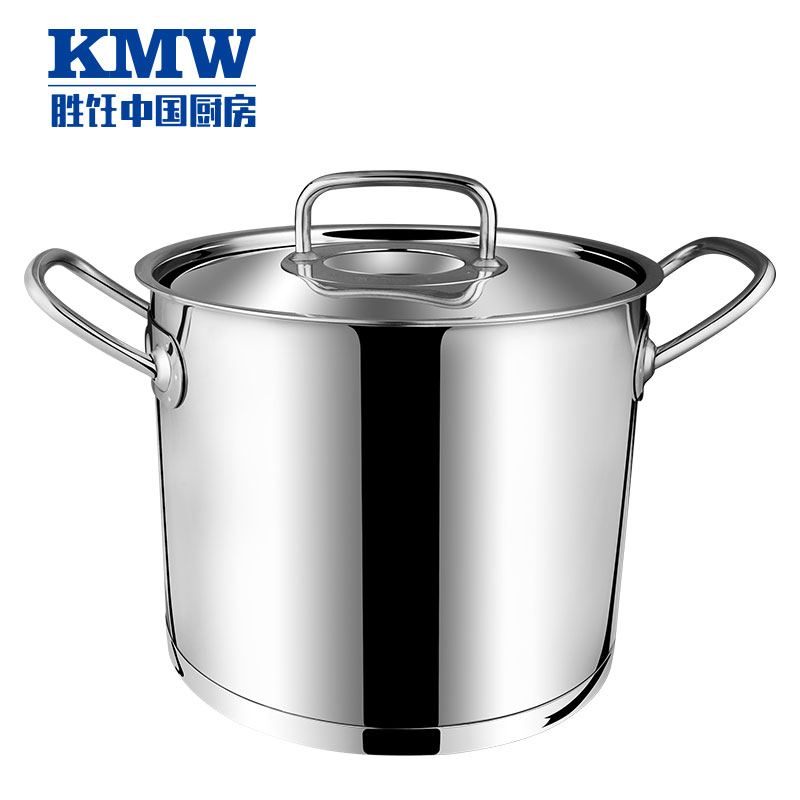 KMW汤锅捍卫者健康高汤锅AHG240001德国锅具品牌品质 加厚锅体 家用大容量 保温时间长 容易清洗 复合钢高清大图