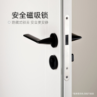 TATA木门新品 室内门卧房间门 客厅书房门套装门家用木门@061S