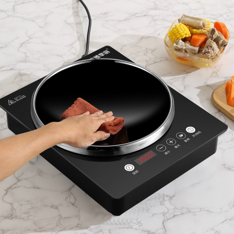 奔腾掌厨 A12 3500W 双风机 大功率凹炉电磁炉