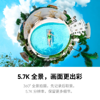 影石Insta360 ONE X2全景运动相机防抖防水摄像机高清Vlog摩托车骑行滑雪潜水路亚