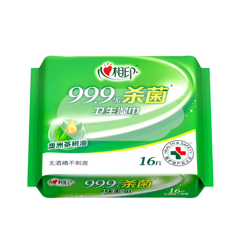心相印卫生系列10+6片装方形湿巾10包套装10XCA010包装高清大图
