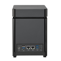 威联通(QNAP)TS-453Bmini 8G内存 四核处理器 直立 NAS 四盘位网络存储(无内置硬盘)