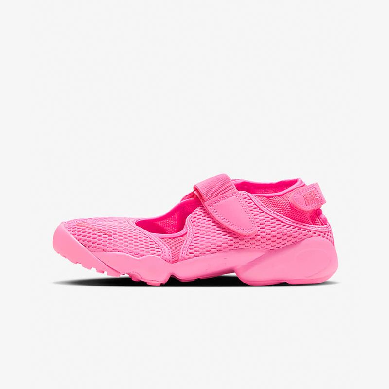 Nike Air Rift BR 防滑耐磨 运动凉鞋 女款 粉色 FN9326-666