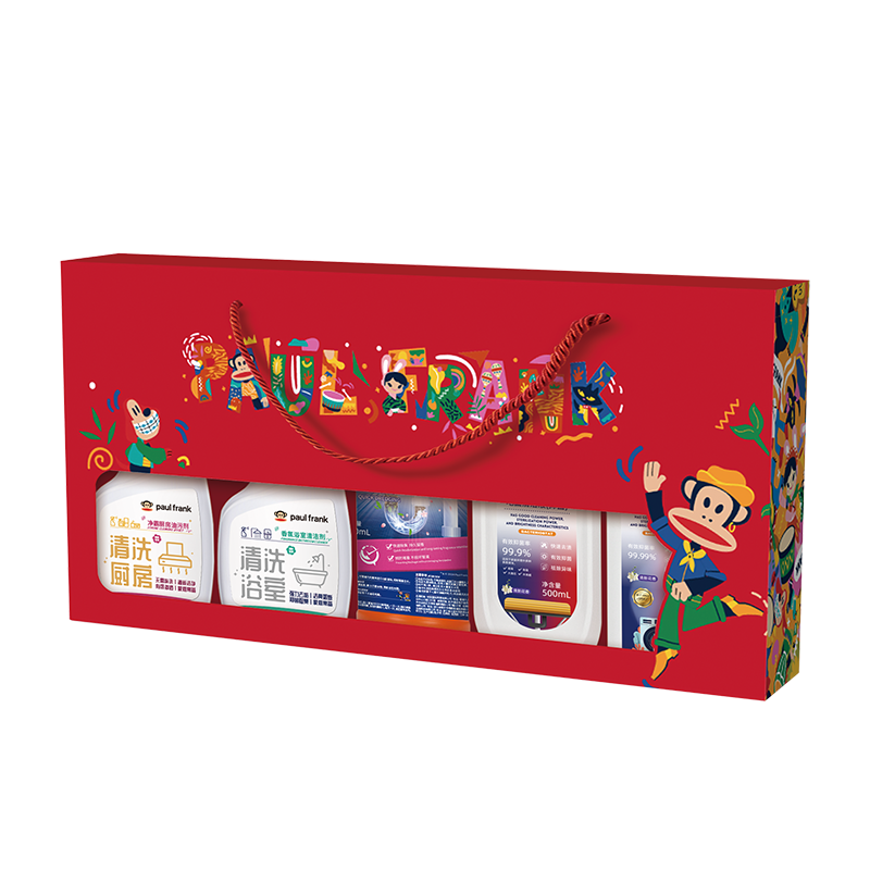 大嘴猴(Paul Frank)悦家礼盒(五件套)