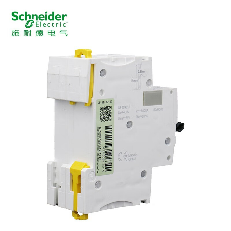 3M 施耐德 交流微型断路器 iC65N-D25A/2P A9F19225高清大图