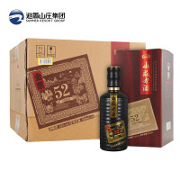 【中华特色】河北供销馆 山庄老酒 52度金票 500ml*6瓶整箱装 中华老字号 浓香型白酒纯粮食酒 河北承德特产