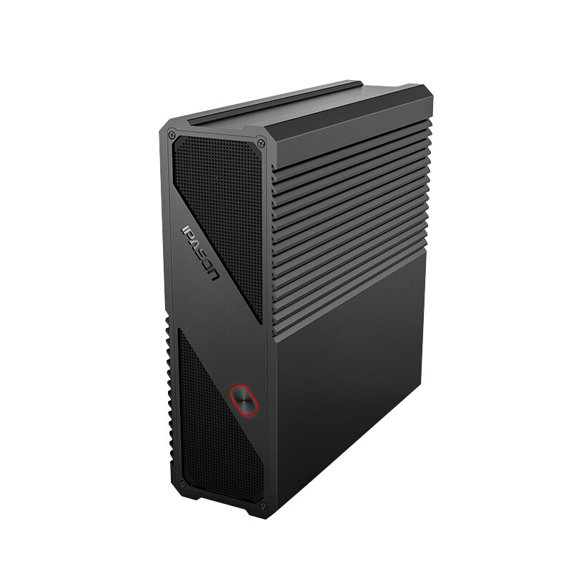 攀升 迁跃者M 台式电脑主机 商用台式机主机 (A10 9700 8G 240GSSD 商务键鼠 三年联保)办公主机 家用台式机 迷你台式机