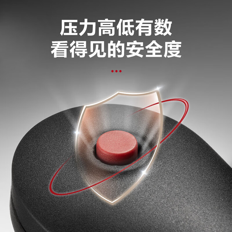 苏泊尔(SUPOR)家用燃气电磁炉通用304不锈钢快煮压力锅 20cm YW203JA1高清大图