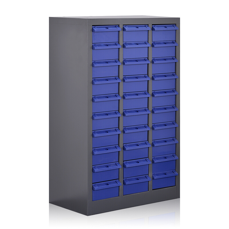 绵冠MIANGUAN零件柜文件收纳柜配件零件收纳柜螺丝元件盒蓝色