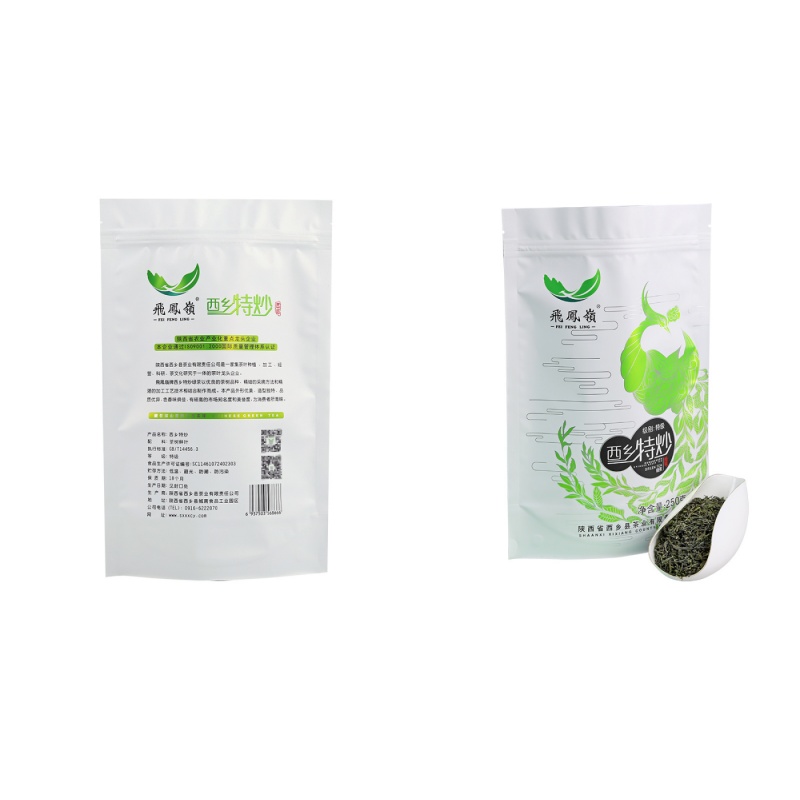飞凤岭 西乡特炒绿茶 250g/袋高清大图