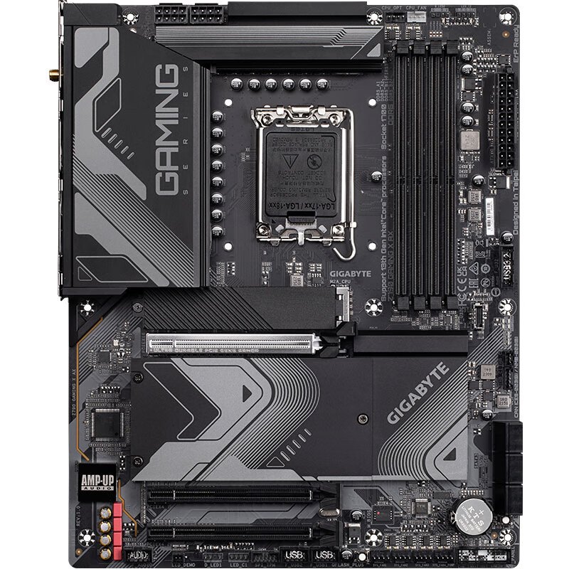 技嘉Z790 GAMING X AX+英特尔i7-13700F+金士顿 FURY DDR5 5200 16G 主板套装