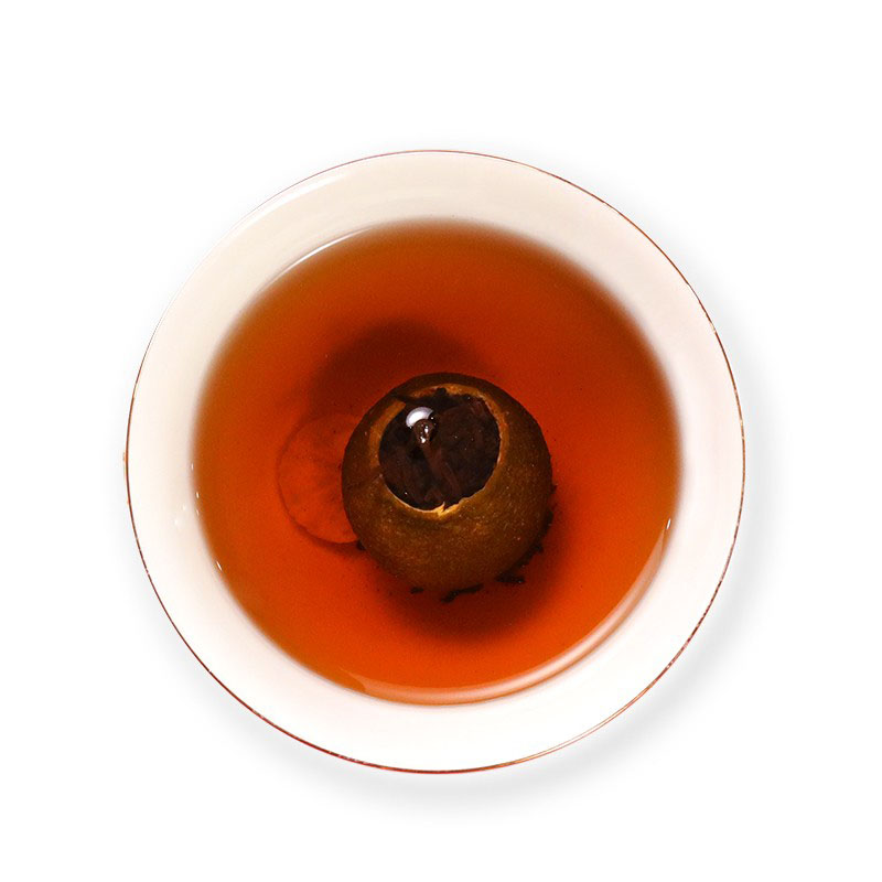 大益茶叶 小青柑(瑞狮版) 128g 柑普茶礼盒高清大图